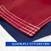 Texas Flag 3x5 ft 2x3 ft 4x6 ft 5x8 ft Heavy Duty Outdoor - Embroidered Stars- Long Lasting Color Retention - Brass Grommets and 4 Stitch Hemming